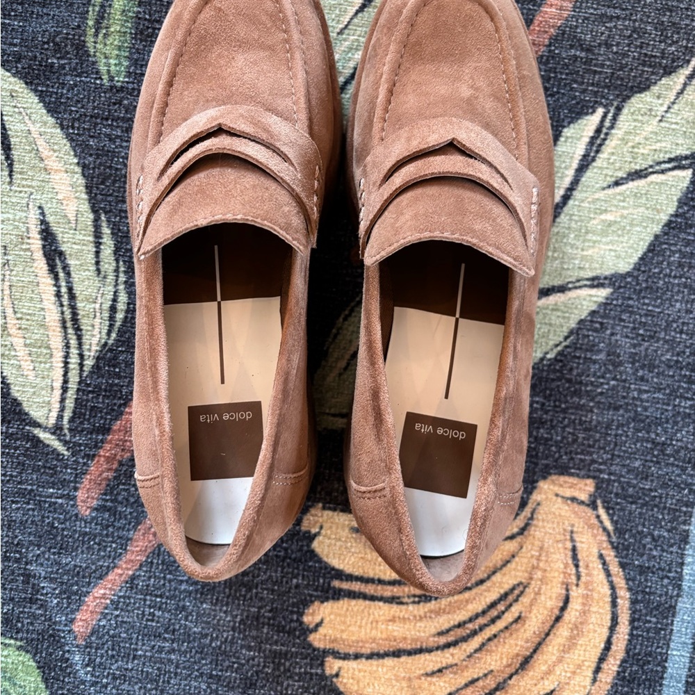 Dolce Vita Women’s Brown Suede Loafers
